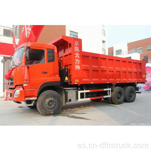 Camión volquete de carga pesada Dongfeng 6x4